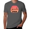 Granada Spain  Retro TShirt Plus Size Outdoor Casual Top