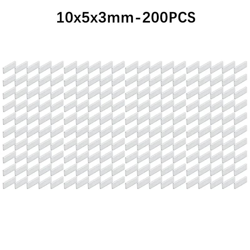 10x5x3 15x5x3 20x10x3mm 200PCS Block Rectangular Neodymium Magnets  Strip Magnet Strong
