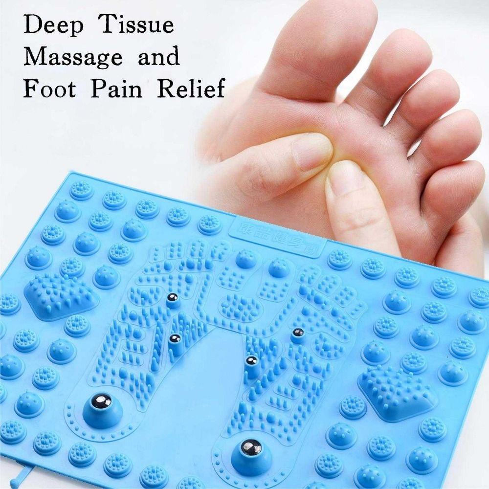 Improved Circulation Acupressure Foot Massage Mat Pressure Relief Feet Massage Pad  Home Office