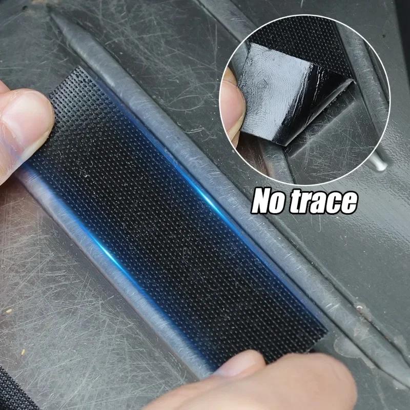 Carpet Fixing Stickers Tape Velcros Car Floor Mats Diy Car Fastener Accessories Universal Double-sided Self-adhesive Non-slip