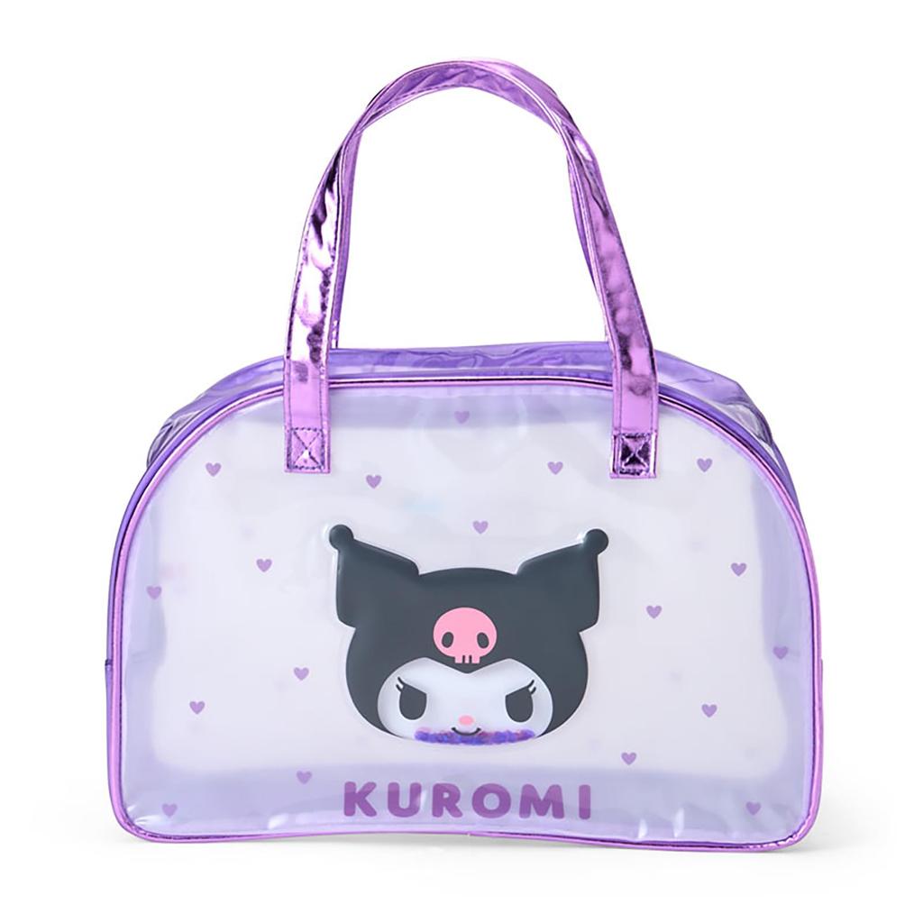 Sanrio Clear Boston Bag Kuromi 742244 -