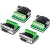 Konverter-Adapter - TRENDNET - TI-S400 - RS232 zu RS422/RS485 - 4er-Pack - Schwarz