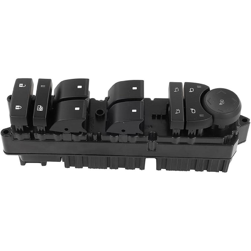 CCIYU Master Power Window Switch Front Left Driver Side Fit 2009-2014 for Cadillac Escalade, 2009-2014 Escalade ESV, 2009-2013 Escalade EXT Window