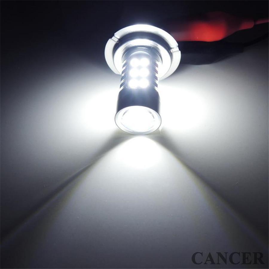 No Error Hid White H7 27Smd Led Bulbs Daytime Running Light Kit Decoder Canbus Load Resistor Decoders For Bmw 3 5 Series