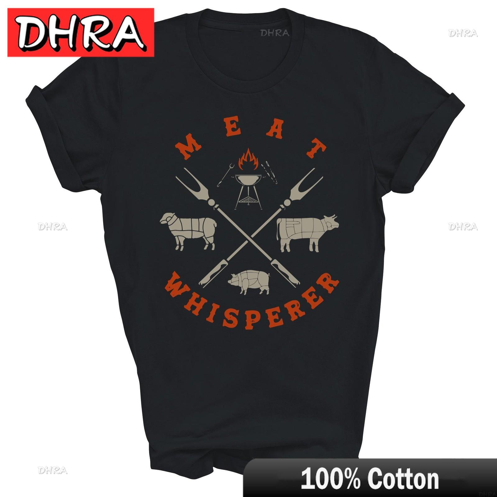Smoked Bbq Grilling Meat Smoking Whisperer Barbecue Unisex Shirt Gift Chic Urban Cool Tshirts Clothing for Couples TShirt Korea S