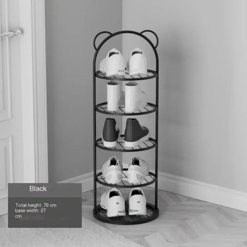 

Металлическая стойка для обуви в виде медведя, домашний шкаф для обуви, бытовой органайзер для хранения, стойка, прихожая, напольное хранение, простой шкаф для обуви