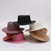 Summer New Classic Wide Brim Sun Hats Women Fashion Casual Versatile Casual Fedoras Hat Outdoor Sun Protection Panama Straw Hat