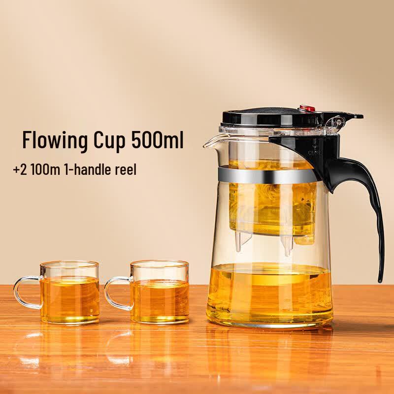 Large Capacity Glass Tea Infuser Set