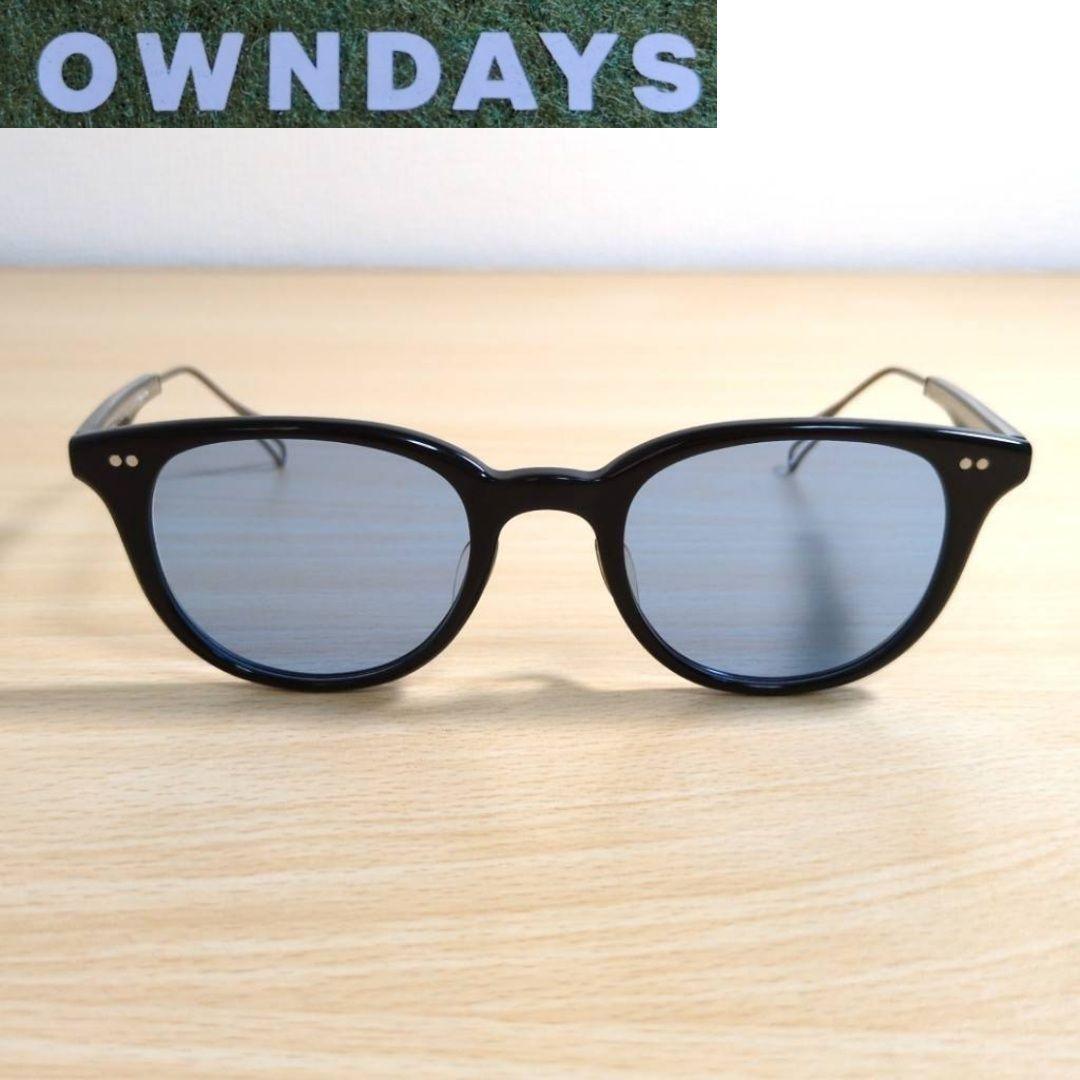 Used OWNDAYS John Derringer Kurobuchi Glasses Sunglasses Case with Cloth