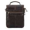 The First Layer of Cowhide Men's Shoulder Bag, Leather Trend Men's Bag, European and American Men's Large-capacity Messenger Bag