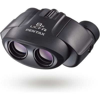 Pentax UCF R 8x21 Binoculars 8x Magnification Lightweight 210g BAK4 Prism Compact for Birdwatching Sports Viewing Glasses-Friendly