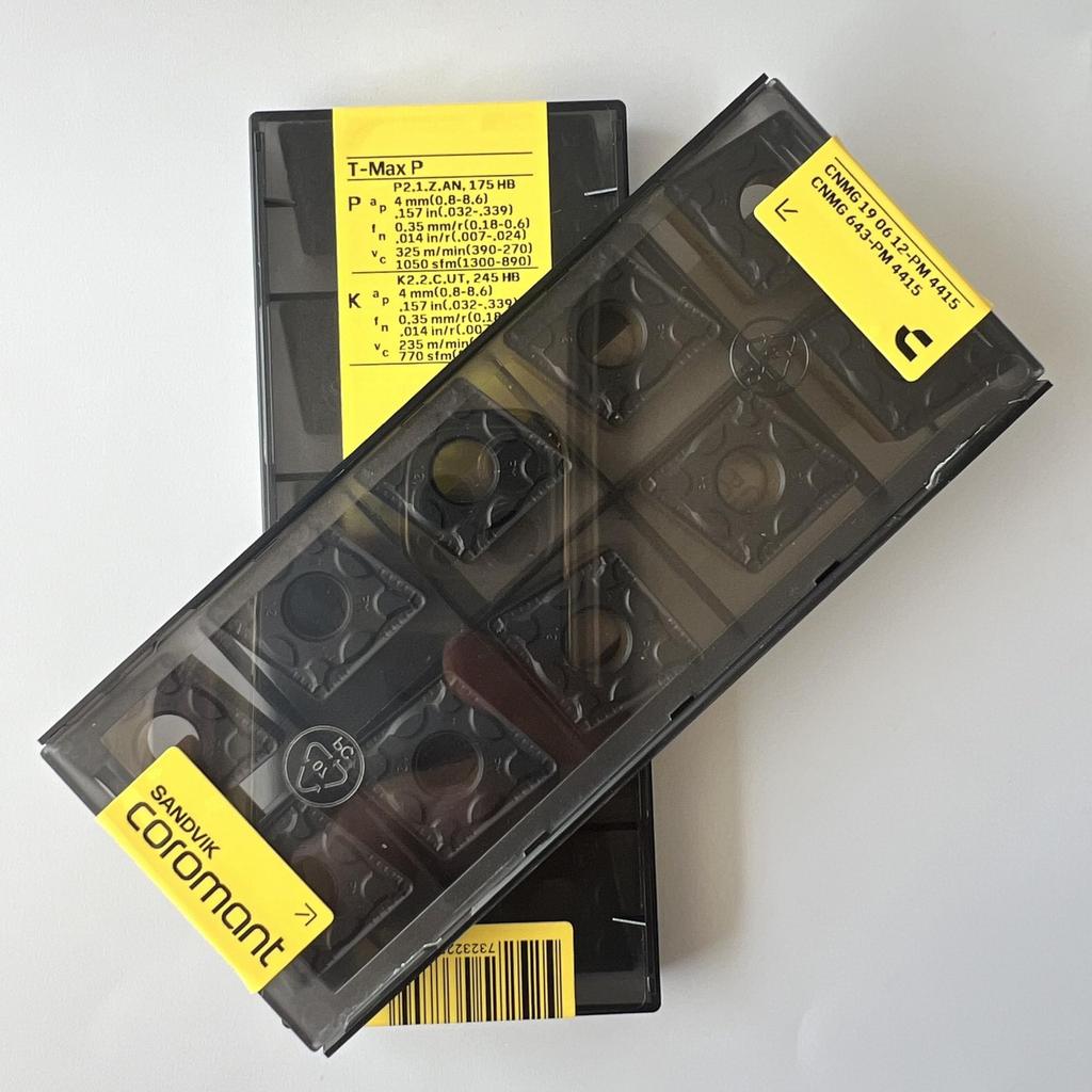 SANDVIK / CNMG190612-PM 4415 / Original Swedish hard alloy blade 10 Pcs