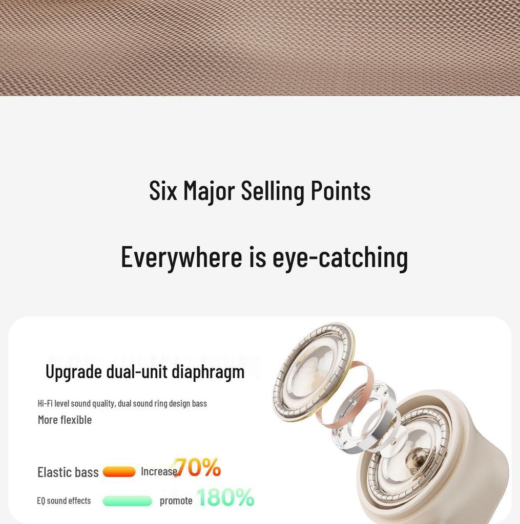 X3 Wireless Bluetooth Earbuds: Mini In-Ear, Noise-Cancelling, High Sound Quality, Long Battery Life for Sports.