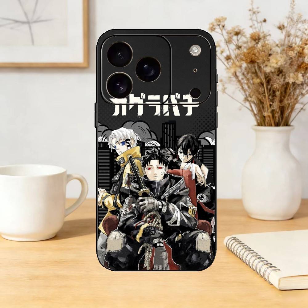 Chihiro Dark Anime K-Kagurabachi Phone Case Silicone black Soft For IPhone 17,16,15,14,13,12,11,SE,Plus Pro Max