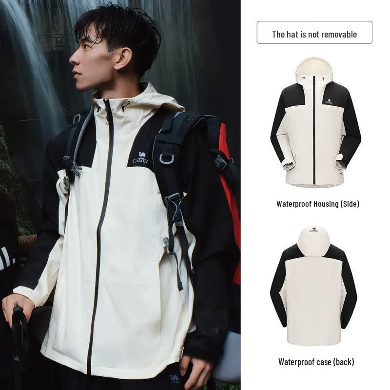CAMEL JF8340 Men's Single-Layer Outdoor Windbreaker Jacket