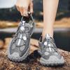 Letnie buty turystyczne męskie antypoślizgowe outdoorowe buty trekkingowe oddychające obuwie kempingowe męskie szybkoschnące buty do wody do wędkowania