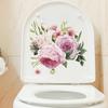 Trois Ratels Qcf4 aquarelle Bouquet fleur voiture autocollant vinyle Pvc décalcomanie pour maison chambre mur fenêtre porte réfrigérateur cuisine