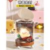 Dachshund Trash Can, Household Living Room, Enlarged Capacity Bucket, Light Luxury, High-end Bedroom, High Value with Lid, New Paper Basket