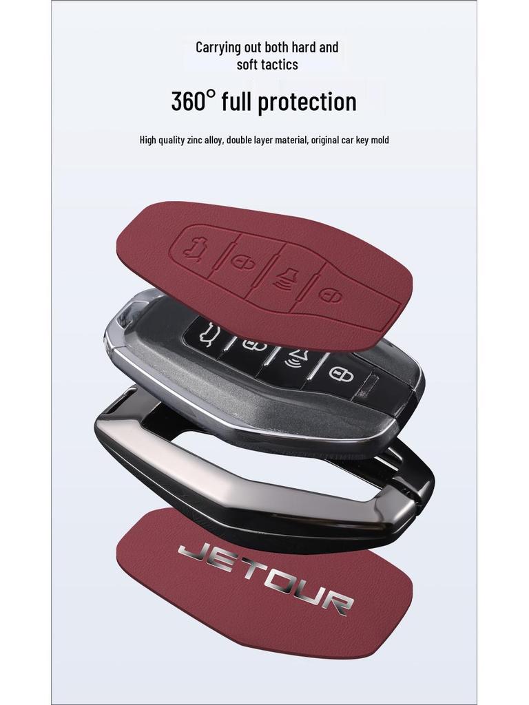 2023 Jetour X70 Plus, Chery X95, X90 Car Key Cover