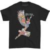 Men'S Santana Supernatural Angel T Shirt Medium Black