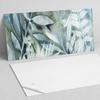 Panel Z Nadrukiem Winylowy Samoprzylepny 100X50 Cm Roślinne Wzory Akwarelowe