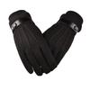 Tri-polar Men's Winter Suede Gloves