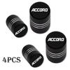Car Wheel Tire Valve Caps Tyre Stem Covers Airdust Waterproof For Honda ACCORD Car Accessories