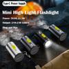 230 High Lumens Keychain Flashlight with Lanyard Emergency Lamp Mini Flashlight  Outdoor Lighting