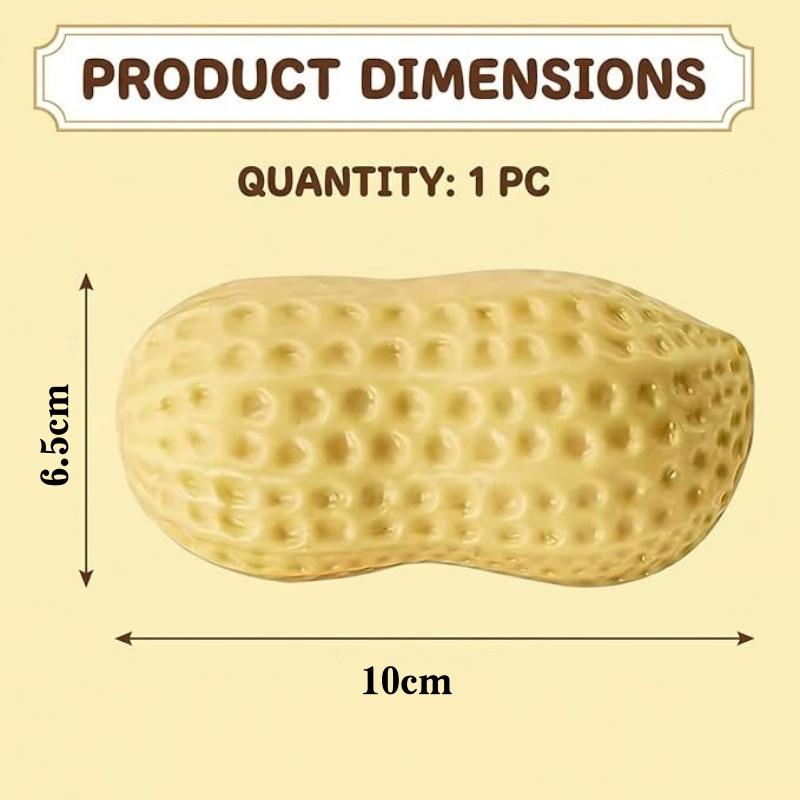 Peanut Squishy Slow Rising Crispy Texture Stress Relief Sensory Toy Desk Gadget Anxiety Relief Relaxation Party Gift For Adult