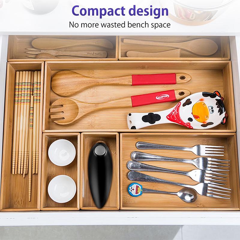 Electric Can Opener, One-Touch Automatic Can Opener, Handheld Opener And Smooth Edge Kitchen Gadget Can Openers