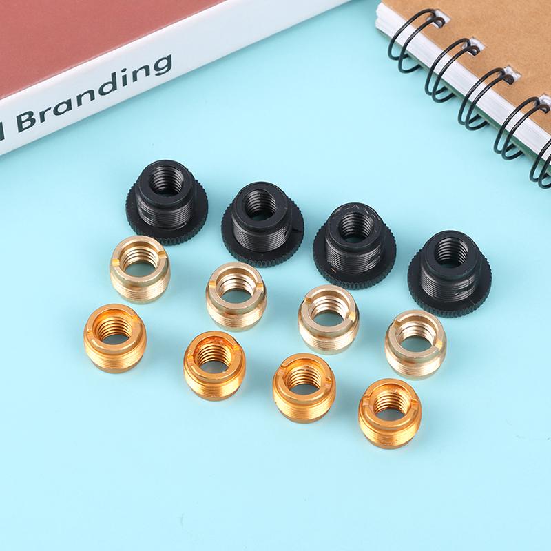 4 Stück Mikrofonklemmen Schrauben Gewindeadapter Konverter Umwandlungsmutter Adapter