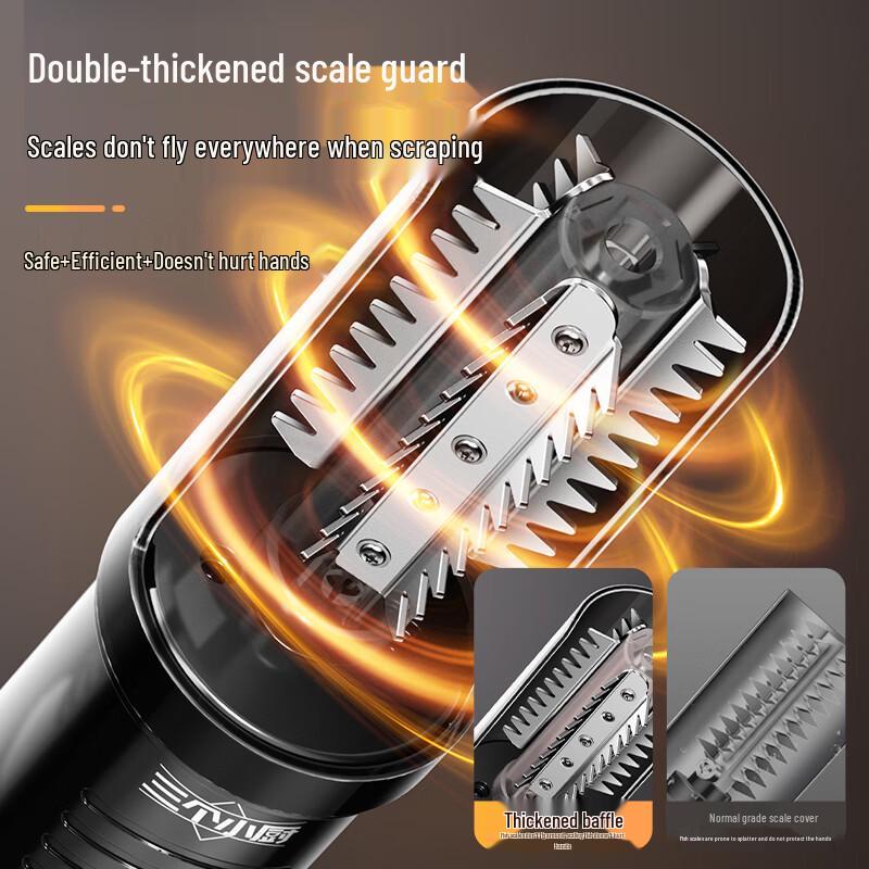 Wireless Electric Fish Scaler