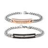 Fashion Metal Chains Men / Women Stainless Steel Bracelet Cool Delicate Hand Chains
