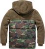 Winter Jacket Brandit MA2 Jacket Fur Collar (3175) Black