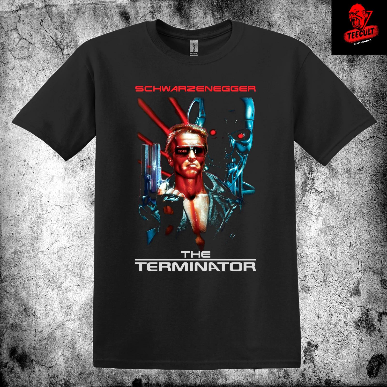 Men s and Women s T-shirts The Terminator (1984) Retro Sci-Fi Action Movie Unisex S