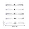Rfid Tag Uhf Sticker Automobile Headlight Epc 6C 860-960Mhz M4Qt Waterproof Adhensive Passive Rfid Windshield Label