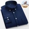 Pure Cotton Solid Color Men's Long Sleeve Casual Shirt