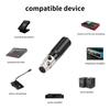 4Pin XLR Female 3Pin MIni XLR Male Converter Instantly Connection Easy to Use For Sound Cards Cameras Microphones