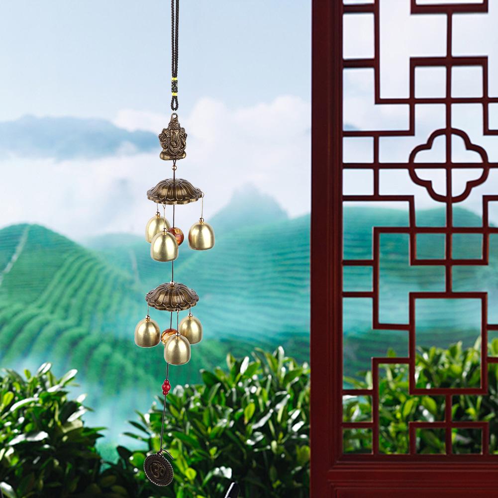 Větrná zvonkohra Zvonek Kov Zvířecí tvar Domácí ozdoba Venkovní dekorace na dvůr (#03)