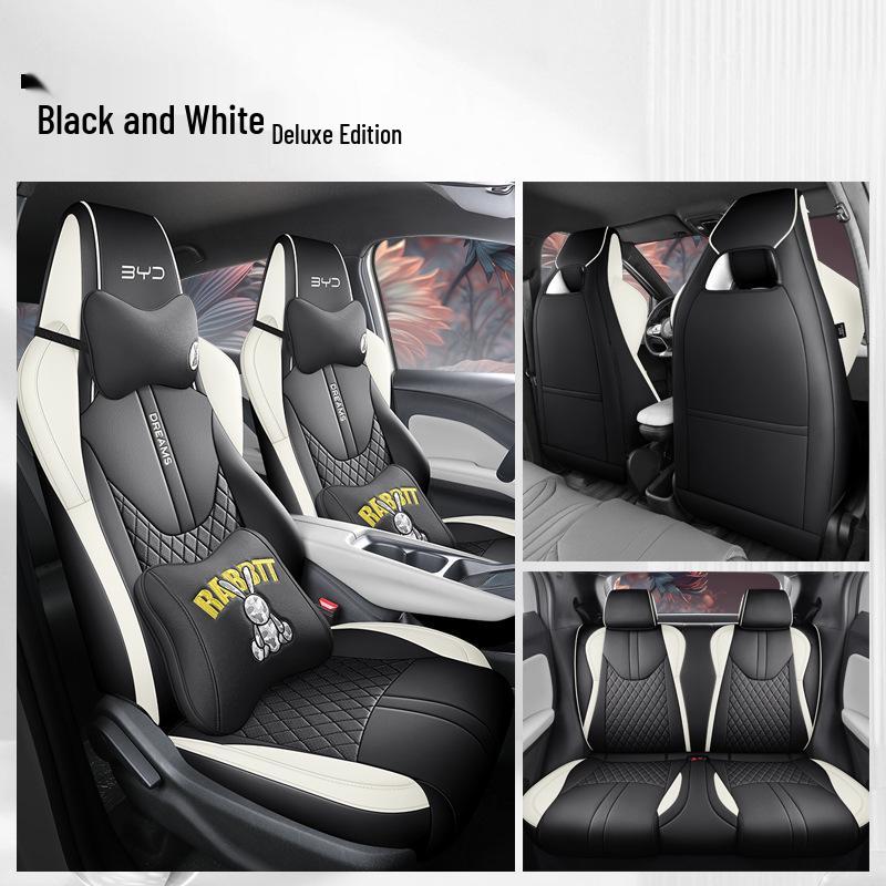 BYD Seagull Custom Leather Car Seat Cover - All-Season Full Protection