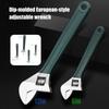6/8/10/12inch Adjustable Wrench Professional Shifters Spanner with Wide Calibers Opening for Household