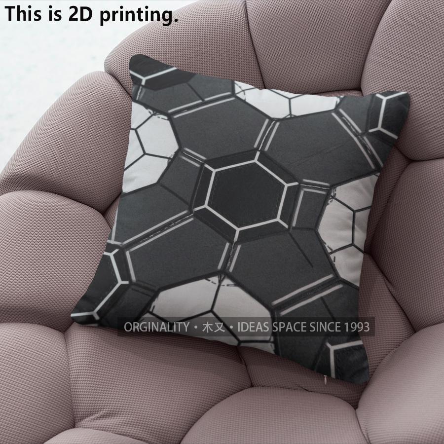 Soccer Themed Decorative Throw Pillow Covers Pattern Cushion Cover Suitable For Sofa Bedroom Car Pillow Cover