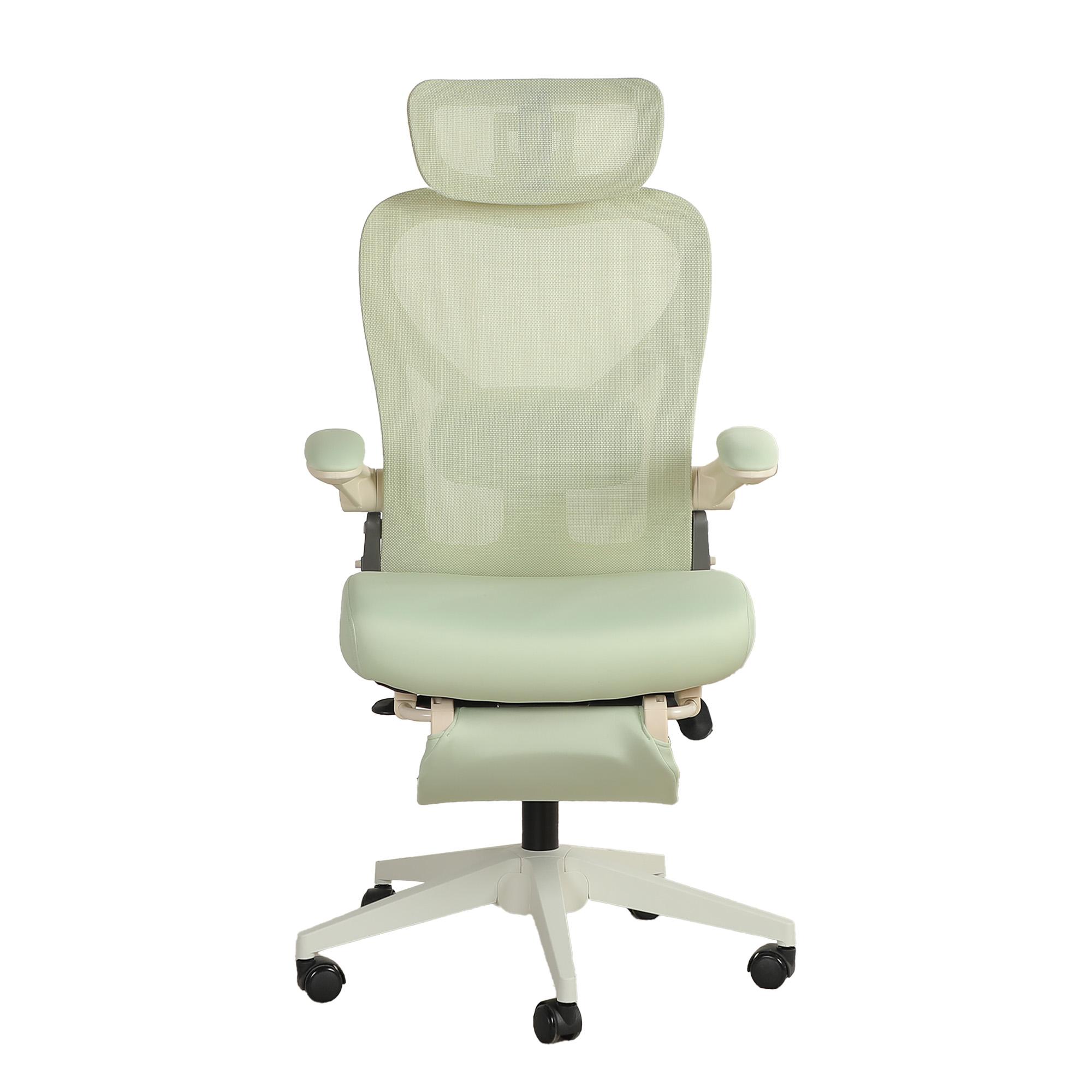 Foldable ergonomic office chair, small folding