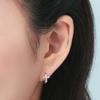 Saint Cross 2 Lab Diamond One-Touch Earrings_2C2600035