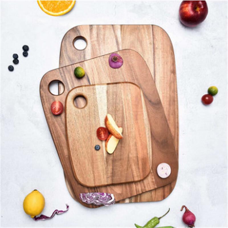 Portable Solid Wood Chopping Board