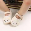Frühling und Herbst 0-1 Jahr alte Baby-Kleinkindschuhe Weiche Sohle Atmungsaktive Babyschuhe Cartoon Freizeitschuhe