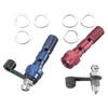Parafuso Banjo Universal de Alumínio KITACO, Sem Ar/Duplo/P1.00 (Azul), Ajuste, 771-0500810