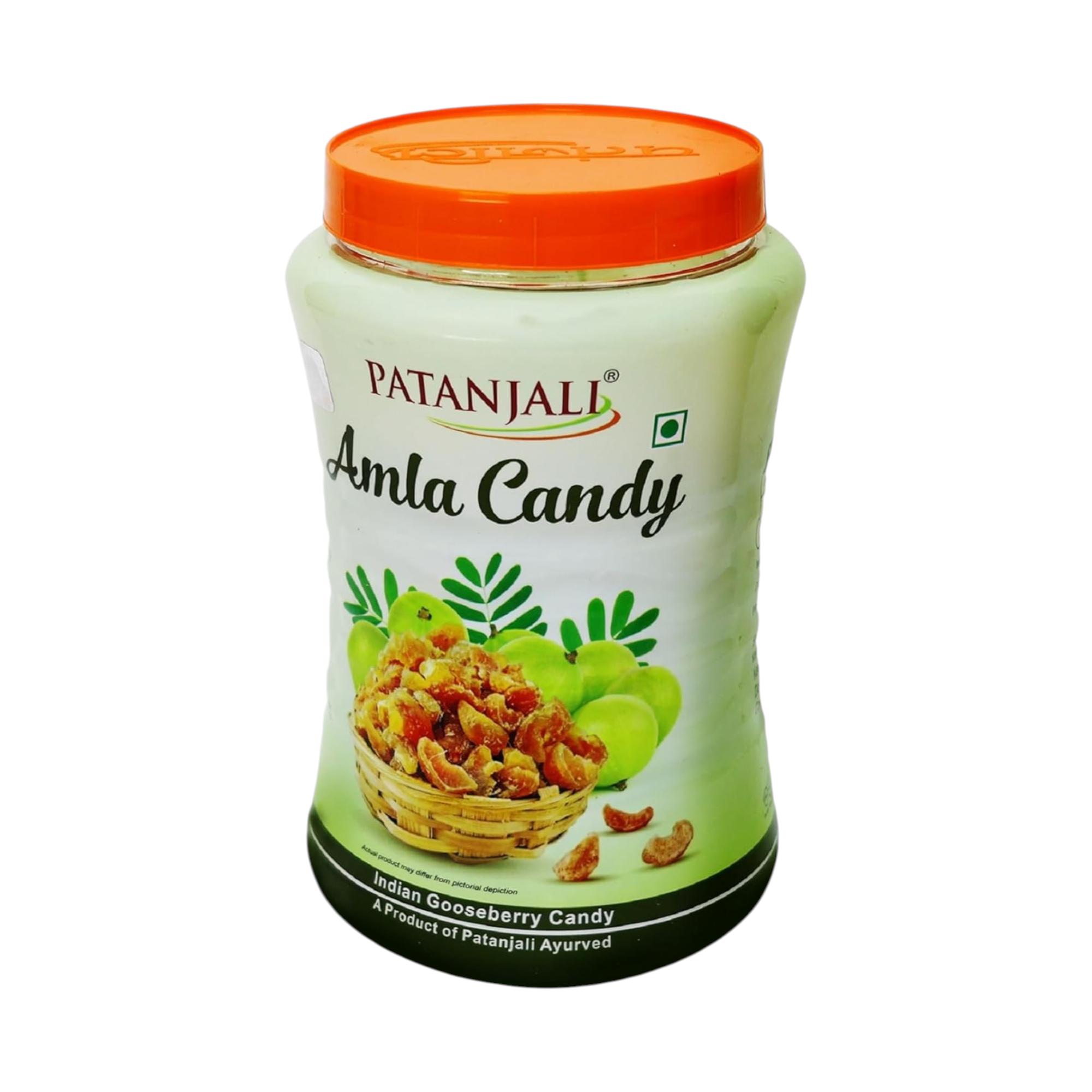 Patanjali Amla Chatpata Candy 500 g Tangy Sweet Gooseberry Candy Snack Digestive Treat Pack Of 1