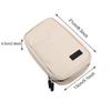 Simple PU Digital Storage Bag Waterproof Multifunctional Travel Organizer Portable Large Capacity Electronic Gadget Bag
