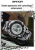 Sanda Youth Camouflage Luminous Multifunctional Waterproof Sports Watch